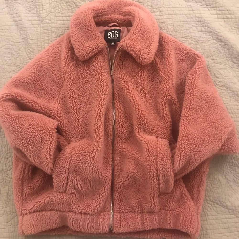 BRAND NEW! BDG Teddy jacket